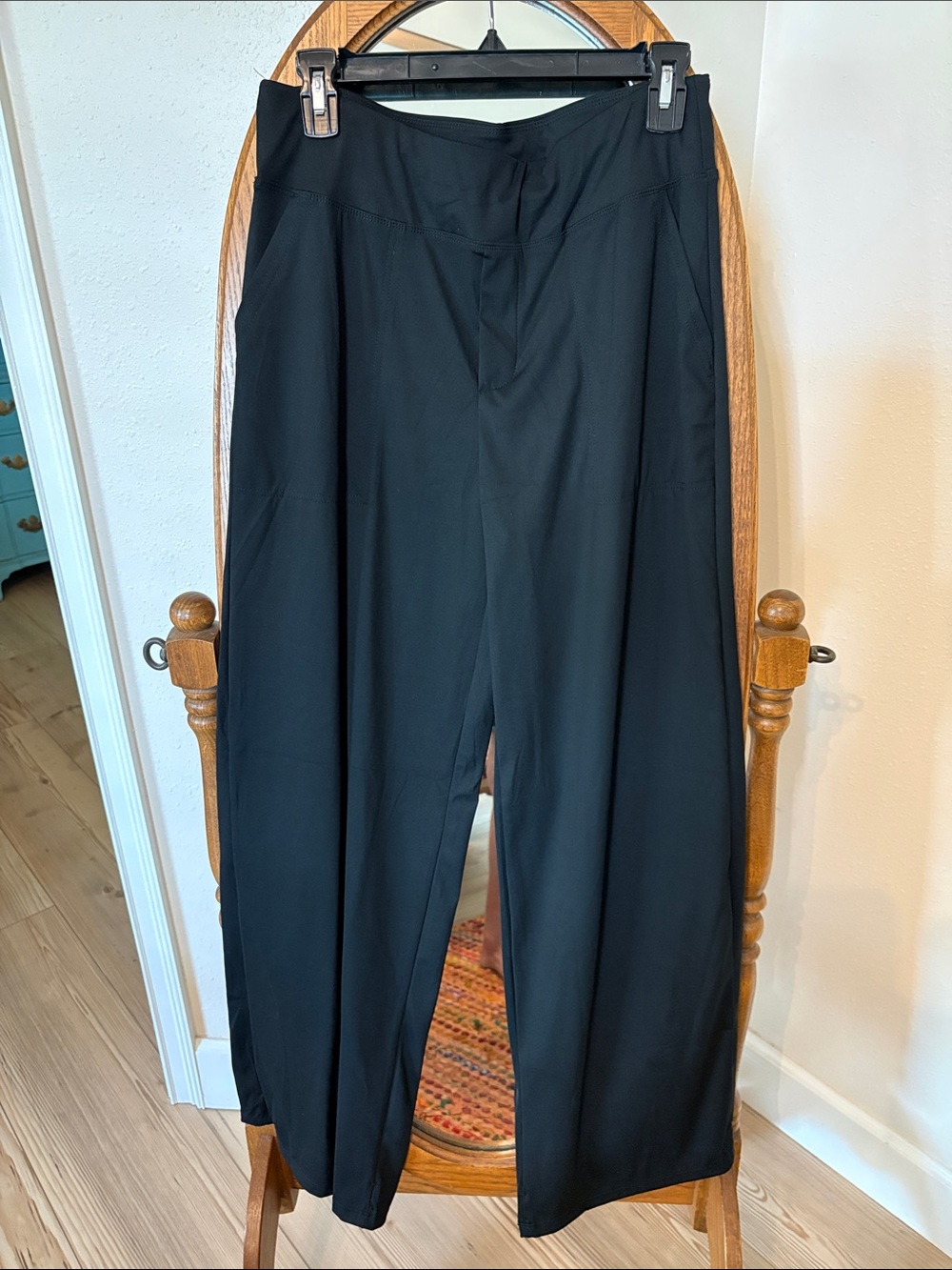 Women's Black Dress Pants - silky feel